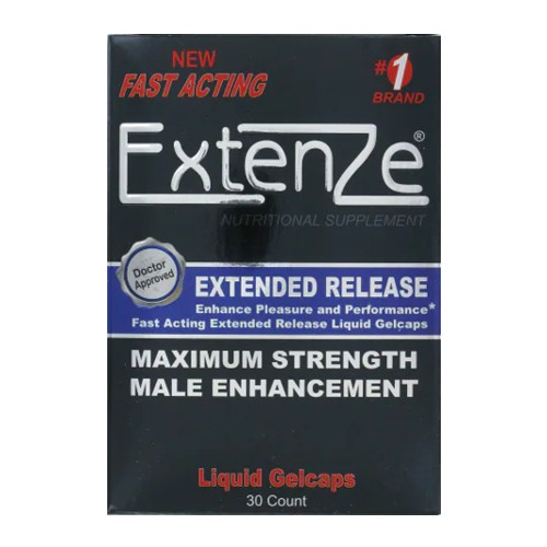 Extenze Extended Release Male Enhancement Liquid Gelcaps - 30 Counts